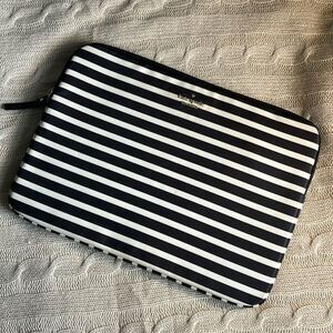 Kate Spade Padded Striped Laptop Case
